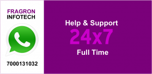 24x7 Help & Support - Fragron Infotech