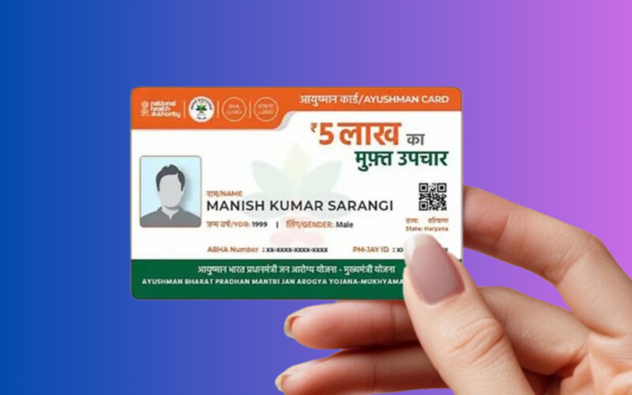ABHA health card Ayushman Bharat Health Account Digital health ID card Health ID registration online Unique health identification number